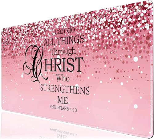 Large Desk Mat Extended Mouse Pad, Pink Cute Mousepad Desk Pad,Waterproof Durable Non-Slip Rubber Base Gaming Mousepad Desk Mat for Office/Home/Desktop,Pink Mouse Pad for Women - color: P2