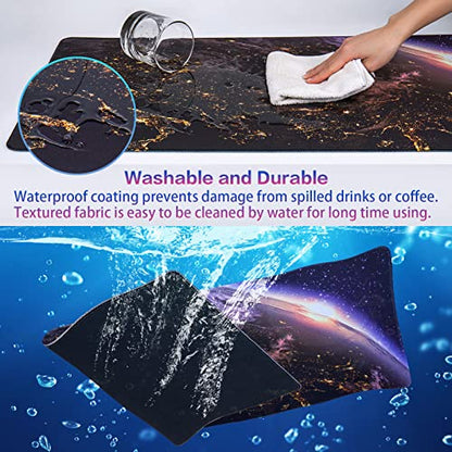 Canjoy Gaming Mouse Pad, Large Extended Mouse Pad Big Computer Mousepad for Home Office Gaming Work 31.5x15.7inch - color: Light City