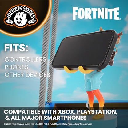 Cableguys Fortnite Fishsticks Controller Holder & Phone Stand - Gaming Setup Accessories for Desk and Game Room, Controller Stand Compatible with Xbox, PlayStation & Most Standard Game Controllers