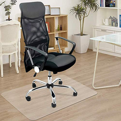 Azadx Office Chair Mat for Hardwood Floor 30 x 48'', Small Chair Mats Clear Easy Glide on Hard Floors, Rolling Chair Mat Plastic Mat Under Desk Chair, 2PCS - size: 30 x 48'' Rectangle 2PCS