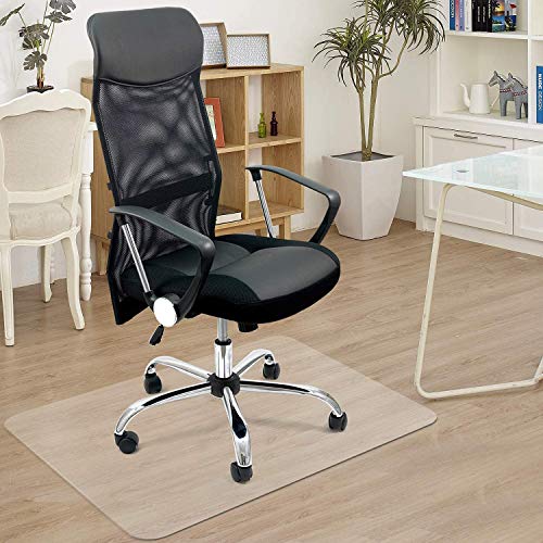 Azadx Office Chair Mat for Hardwood Floor 30 x 48'', Small Chair Mats Clear Easy Glide on Hard Floors, Rolling Chair Mat Plastic Mat Under Desk Chair, 2PCS - size: 30 x 48'' Rectangle 2PCS