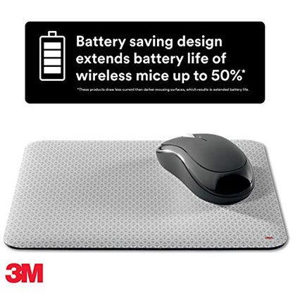3M Precise Mouse Pad (Case of 6) - size: 9" x 8" (Pack of 6)