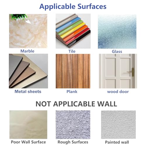JINSHUNFA Adhesive Wall Hooks 13LB Heavy Duty No Drill Transparent Waterproof Hooks for Bathroom Kitchen Towel Coat 12 Pack - color: Clear, size: Medium 12 Pcs