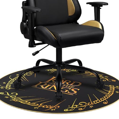 SUBSONIC The Lord of the Rings - Non-Slip Gamer Floor Mat for Gaming Chairs and Office Chairs - 39' x 39'