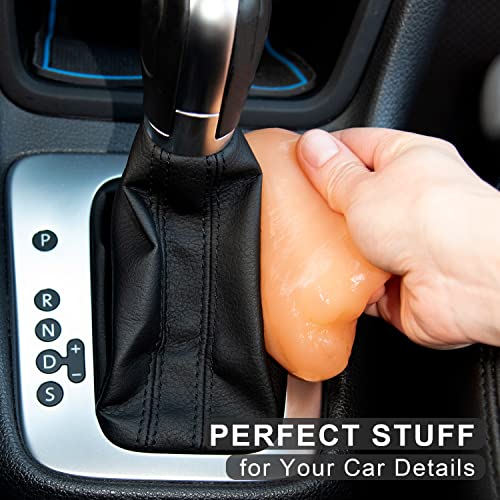 TICARVE 2Pack New Cleaning Gel Detail Putty Car Gel Auto Detailing Tools Car Interior Cleaner Car Cleaning Slime Car Assecories Keyboard Cleaner Orange (320g/11.2oz) - color: Orange 2 Pack