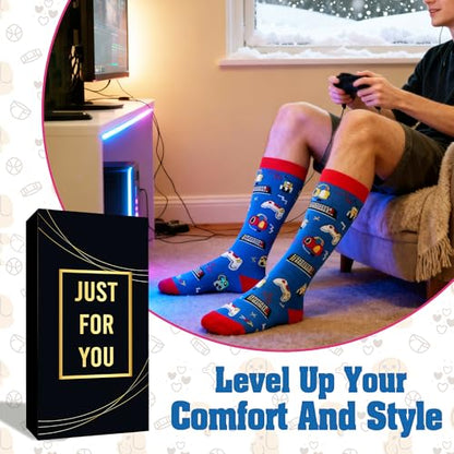 ZAGKOO Funny Socks for Men, Women - Stocking Stuffers for Men - color: Gaming 2