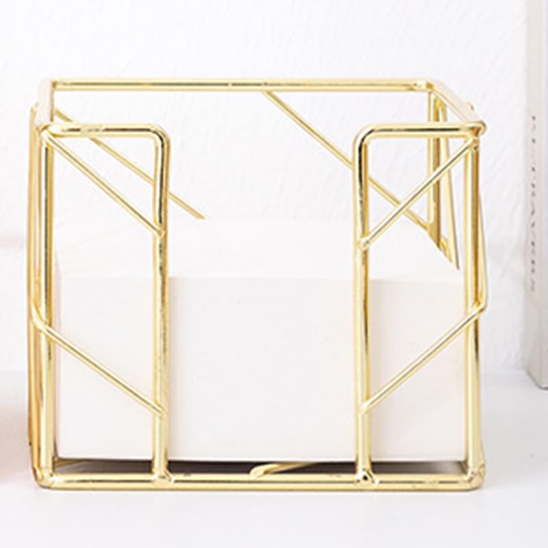 2Pcs Post sticky Note Holder + Pens Holders,Desk organizer sets,Gold Metal suit for Desk Memo,tableware,flowers,toothbrush,cute pencil holder ,Home Office decor and Accessories,Makeup Brushes Cup.