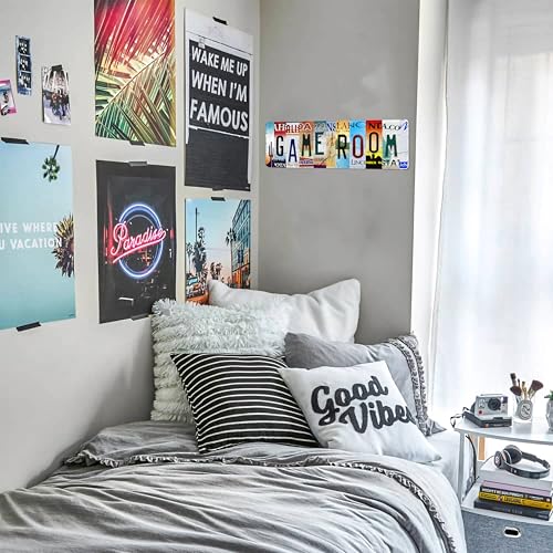 TracyArt Game Room Decor - Posters for Boys Room, Gaming Room Decor, Unframed 6" x 15"