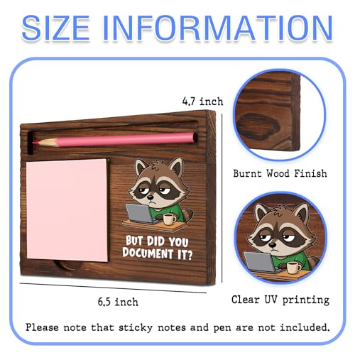Funny IT Desk Organizer Gift, Sticky Note Holder for Developer Engineer Coworker, Office Humor Memo Pad Holder Work Desk Accessory STYW3 - style: IT Desk Organizer Gift