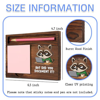 Funny IT Desk Organizer Gift, Sticky Note Holder for Developer Engineer Coworker, Office Humor Memo Pad Holder Work Desk Accessory STYW3 - style: IT Desk Organizer Gift