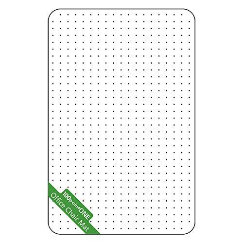 Office Chair Mat for Carpet - 30" x 48" Clear Thick Desk Chair Mat for Carpet Plastic Floor Mats for Rolling Work and Gaming Chairs with Studs for Low Pile, Flat and No Carpeted Floors - color: Flat-pile Carpets, size: 30" x 48" Rectangular