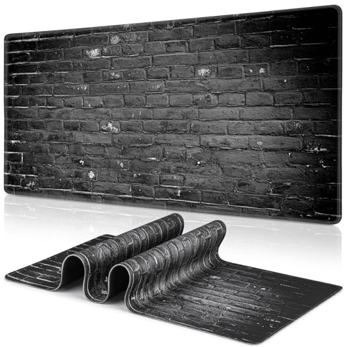 Canjoy Gaming Mouse Pad, Large Extended Mouse Pad Big Computer Mousepad for Home Office Gaming Work 31.5x15.7inch - color: Brick Wall
