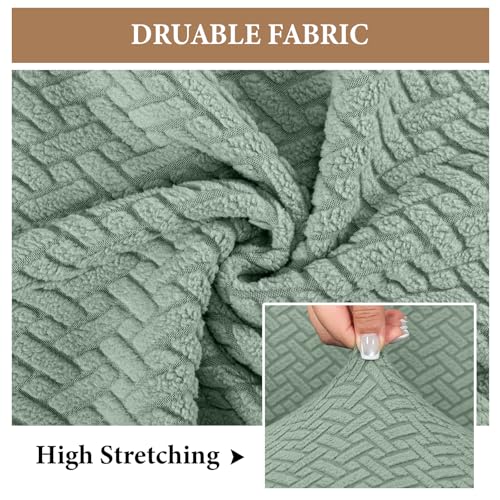 FUANGUI Armless Accent Chair Cover Slipcover, Stretch Spandex Chair Covers for Living Room Removable Washable for Armless Chair Furniture Protector - color: A11, size: 1pcs