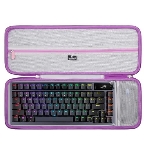 Tourmate Hard Storage Case for ASUS ROG Gaming Mechanical Keyboard & ASUS ROG Gaming Mouse - Travel Case for Keyboard and Mouse Combo(Box for Sale)