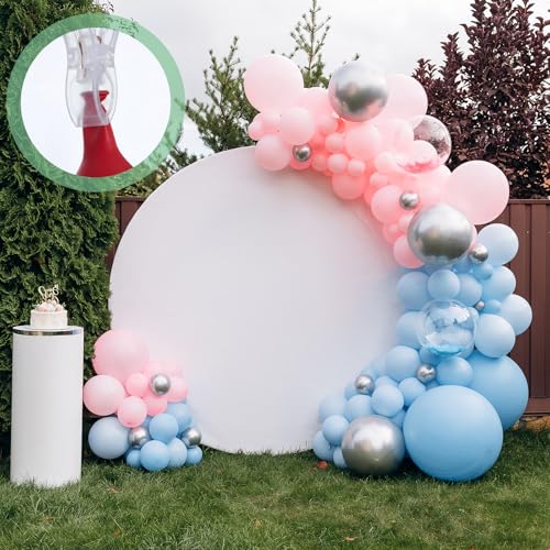 10 Pack Balloon Arch Clips Spring Clamps Balloon Clips for Balloons Arch | Clear Heavy Duty Transparent Backdrop Clip for Birthday Decoration Backdrop for Wedding Photography Studio 2.6"