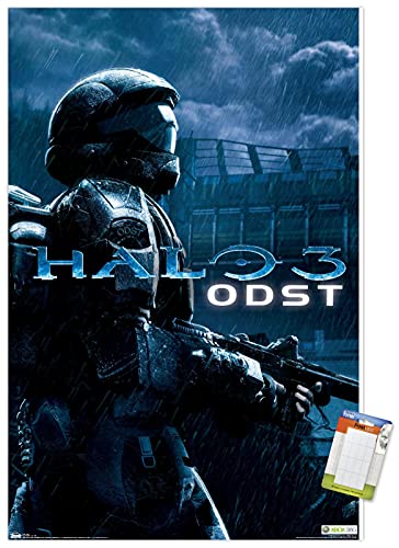 Trends International Halo: ODST - Key Art Wall Poster, 22.375" x 34", Premium Poster & Mount Bundle - color: Premium Poster & Mount Bundle, size: 34"L x 22.4"W