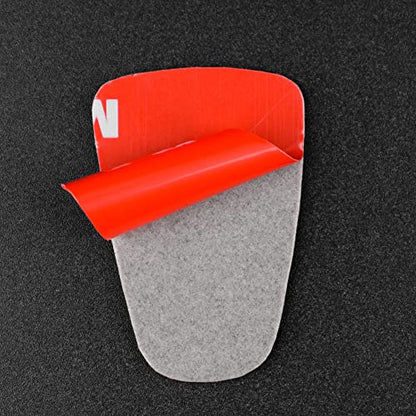 AIRSPEED Car Gear Shift Knob Head Cover Sticker Carbon Fiber Interior Trim for Subaru Impreza 2017-2023 Crosstrek 2018-2023 Accessories (Red) - color: Knob Head Cover-Red