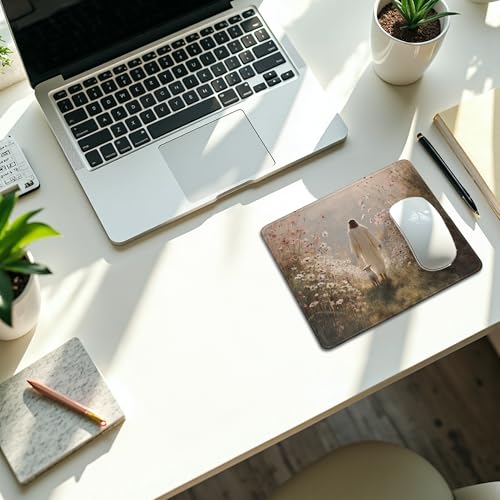 Christian Jesus with Lamb Flower Mouse Pad, Christian Jesus Gifts Mouse Pads Mousepad for Desk Office Computers Laptop, Religious Office Supplies Desk Accessories, 9.5x7.9 Inch - color: 11Child, size: 9.5x7.9