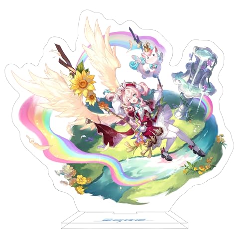 Honkai: Star Rail Acrylic Stand Figure Amphoreus' Saga of Heroes Standee Character Decorations (Hyacine) - color: Hyacine