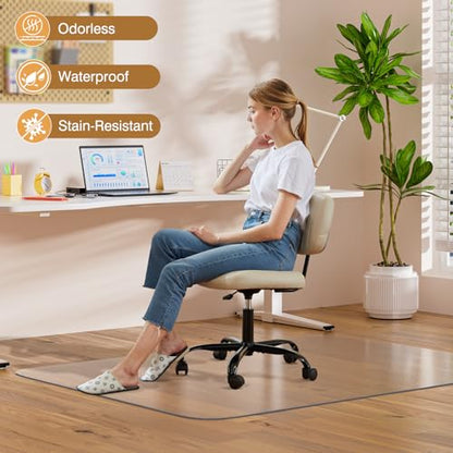 46"x60" Office Chair Mat for Hardwood Floor