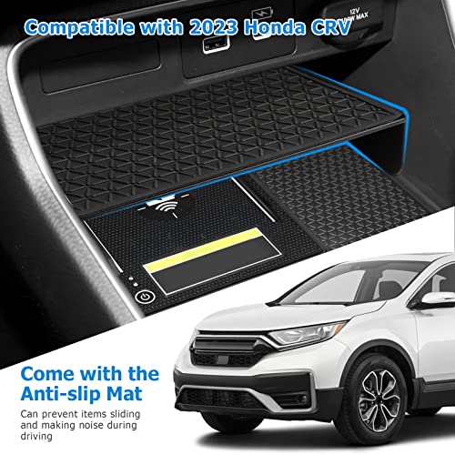 MARCHFA Center Console Organizer Tray Compatible for 2026 Honda CRV CR-V Accessories 2025 2024 2023 Console Storage Box Holder Insert (Console Tray)