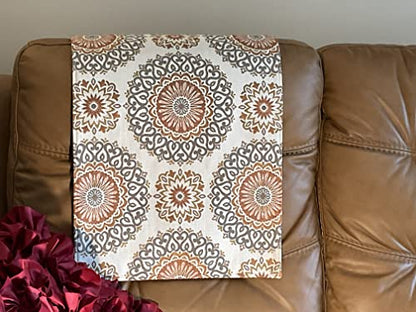 Headrest Covers for recliners Furniture slipcovers Furniture Protectors headrest Cover Home Sofas loveseats Theater Chairs Office Chairs recliners RV's Housewarming Gifts by: Bittlemen. Co. (Rust) - color: Rust