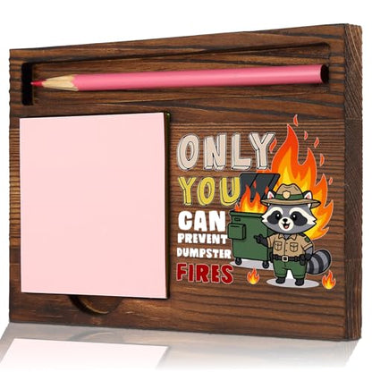 Team Appreciation Desk Gift, Funny Sticky Note Holder for Office Coworker Group, Memo Pad Holder Organizer for Work Desk STYW9 - style: Team Appreciation Desk Gift
