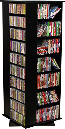 Venture Horizon Revolving Media Tower 1600 Grande-Black - color: Black-finish