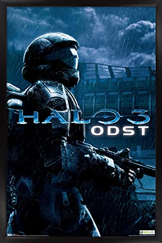 Trends International Halo: ODST - Key Art Wall Poster, 22.375" x 34", Black Framed Version - color: Black Framed Version, size: 34"L x 22.4"W