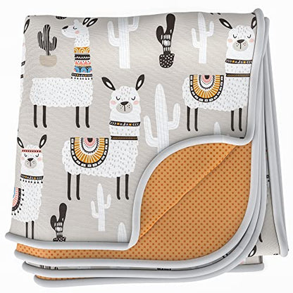Splat Mat for Baby – Under High Chair Floor Mat Protects Wood, Vinyl and Carpet from Spills – Waterproof 4 Layer Baby Mat with Anti-Skid Backing Deters Bunching and Sliding (51” x 51”) - color: Grey Alpaca