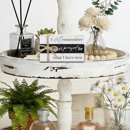 Decorative Books For Home Decor, Coffee Table Faux Wood Book Stack Decor, I Still Remember Modern Stacked Book Decor, Stacked Display Books For Shelf Mantel Nightstand Display, Three Pieces -C(13) - style: I still remember -08