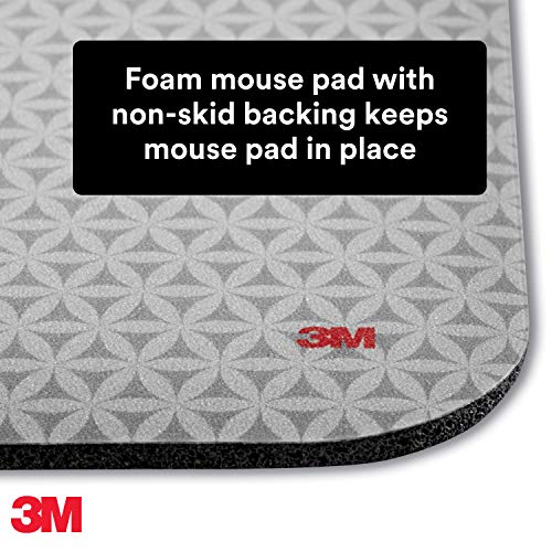 3M Precise Mouse Pad (Case of 6) - size: 9" x 8" (Pack of 6)