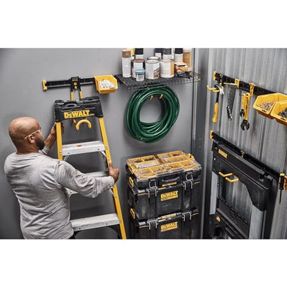 DEWALT Tool Organizer, Long Standard Hook, for Sawhorses and Ladders, 50lb Capacity, DEWALT Workshop Storage System Compatible (DWST82811) - style: Long Standard Hook