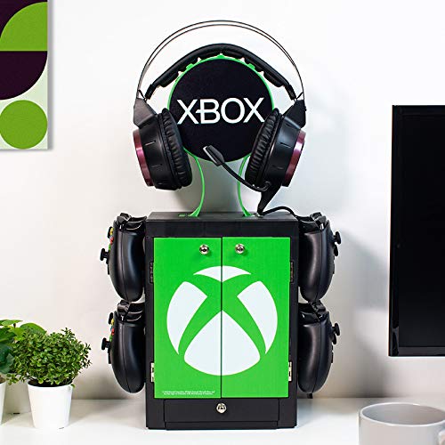 Numskull Official Xbox Series X Gaming Locker- For Holding Controls Headset Stand for All New Gen Consoles -PS5, Nintendo Switch - Official Gaming Merchandise