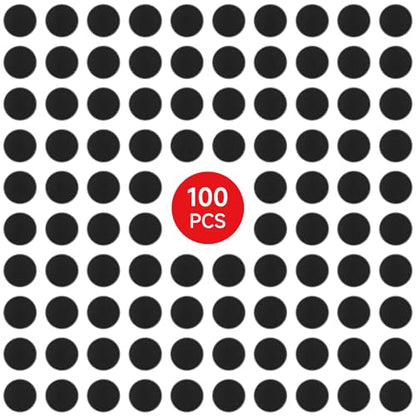 SIXPOINTS 100 Pieces Acrylic Miniature Bases,40mm/1.57 inch Round Model Bases 4mm/0.16inch Thick Circular Figure Display Stands Compatible with Gaming Miniatures or Wargames Role Playing Board Game Figure Toy (100PCS-40mm-black round) - color: 100PCS-40mm