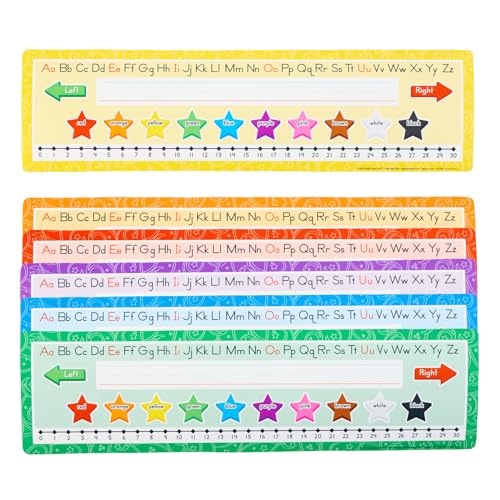 Really Good Stuff Stars and Swirls Desktop Helpers - Set of 24 - color: Stars & Swirls