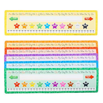 Really Good Stuff Stars and Swirls Desktop Helpers - Set of 24 - color: Stars & Swirls