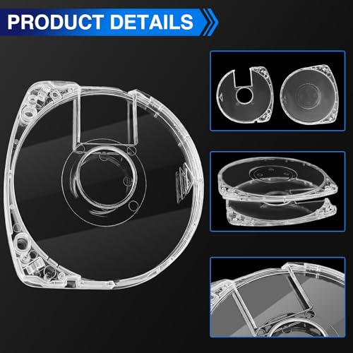 20Pcs DVD CD Case Compatible with UMD Game Disc Storage Case Clear UMD Shell for PSP 1000 for PSP 2000 for PSP 3000