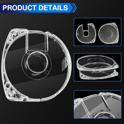 20Pcs DVD CD Case Compatible with UMD Game Disc Storage Case Clear UMD Shell for PSP 1000 for PSP 2000 for PSP 3000