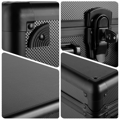 Card Storage Box Waterproof Card Case with Handle Portable Trading Card Case with Sponge Partition Graded Card Storage Organizer Fits CSG, BGS, CGC, SGC,PSA (XL) - size: XL