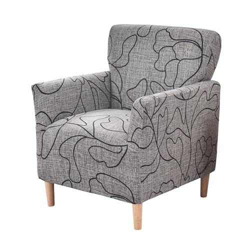 HAOYONG Banquet Armchair Slipcover Stretch Chair Covers 1-Piece Armchair Sofa Covers Soft Arm Chair Cover Removable Washable Single Couch Covers Furniture Protector for Living Room - color: 102, size: Set of 1