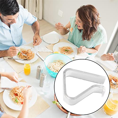48 Pieces Transparent Clear Tablecloth Clips, Plastic Table Cloth Clips，Windproof Table Cover Holder Clamps，Table Cloth Holder for Christmas Home Wedding Party Indoor Outdoor Camping Picnic (Small) - size: Small