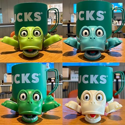 JOD® Turtle Cup Holder,Turtle Coaster with Funny Expression, 4 PCs Cup Holder with Liftable Limbs & Expressive Face for Turtles,Tortoise Lover Gag Gifts Home Decor(4pc-Light Green Green Blue Pink) - color: 4pc-lightgregreblpi