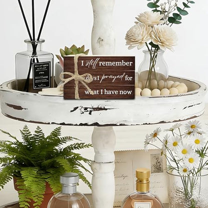 Decorative Books For Home Decor, Coffee Table Faux Wood Book Stack Decor, I Still Remember Modern Stacked Book Decor, Stacked Display Books For Shelf Mantel Nightstand Display, Three Pieces -C(09) - style: I still remember -04