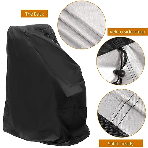 Heavy Duty Waterproof & Dustproof Electric Wheelchair Cover - Prevent Rain, Wind, Dust, Sun & UV for Indoor & Outdoor Use