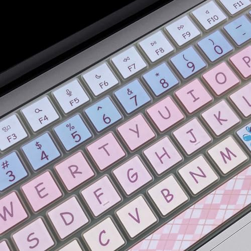 Cute Silicone Keyboard Cover for 2021-2024 MacBook Air 13.6" 15" A2941 A3114 A2681 A3113, MacBook Pro 14" 16" A2442 A2779 A2918 A2992 A2485 A2780 A2991 A3112 A3401 A3406 M4 M3 M2 M1 Max,Cute Bunny - color: Cute Bunny