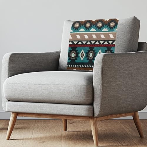 Aztec Sofa Headrest Covers Recliner Headrest Protector Cover Easy to Install Couch Head Rest Covers Pet Scratch Resistant Sofa Head Protector 2 Pcs - color: Aztec Themed