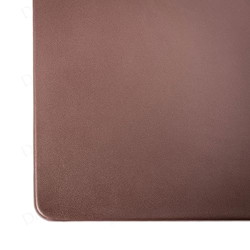 Dacasso Leatherette Conference Pads - color: Chocolate Brown, size: 17" x 14"