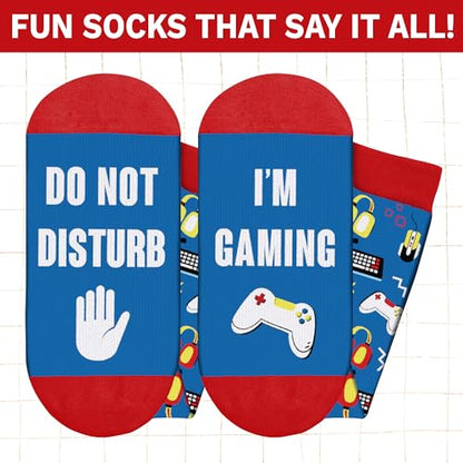 ZAGKOO Funny Socks for Men, Women - Stocking Stuffers for Men - color: Gaming 2