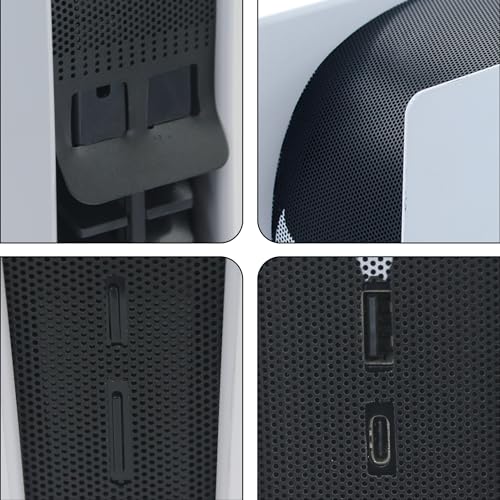 New Version Dust Cover Net for Computer Console Heatsink Barrier Pets Hair Anti-dust Cover Dustproof for Computer Case Optical Console Accessories (douye) - color: WHITE